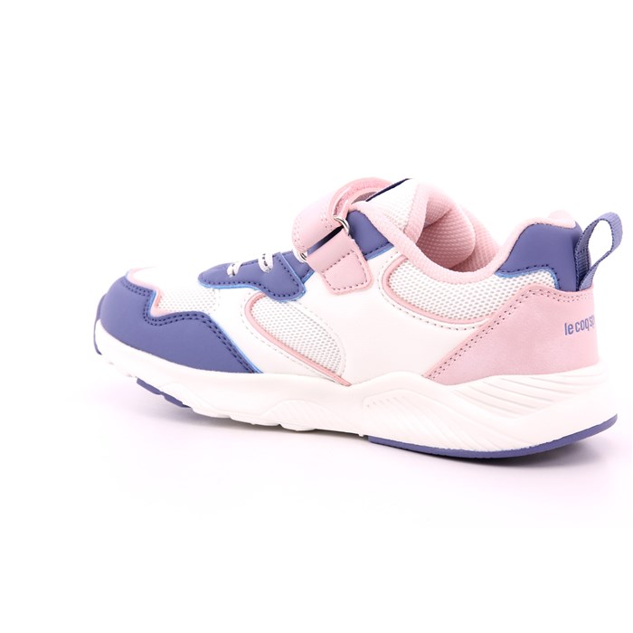 Scarpa Strappi + Elastico Le Coq Sportif Bambina Bianco/rosa  Scarpe 6 - 2422741