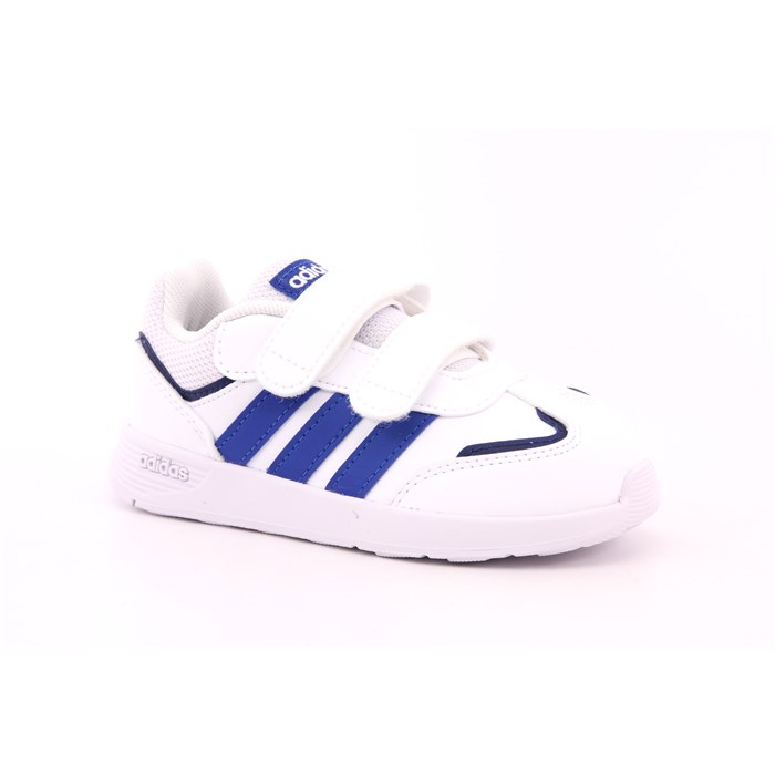 Scarpa Strappi Adidas Bambino Bianco  Scarpe 1373 - JH9257