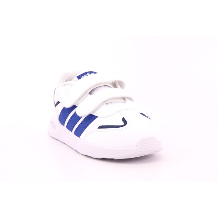 Scarpa Strappi Adidas Bambino Bianco  Scarpe 1373 - JH9257