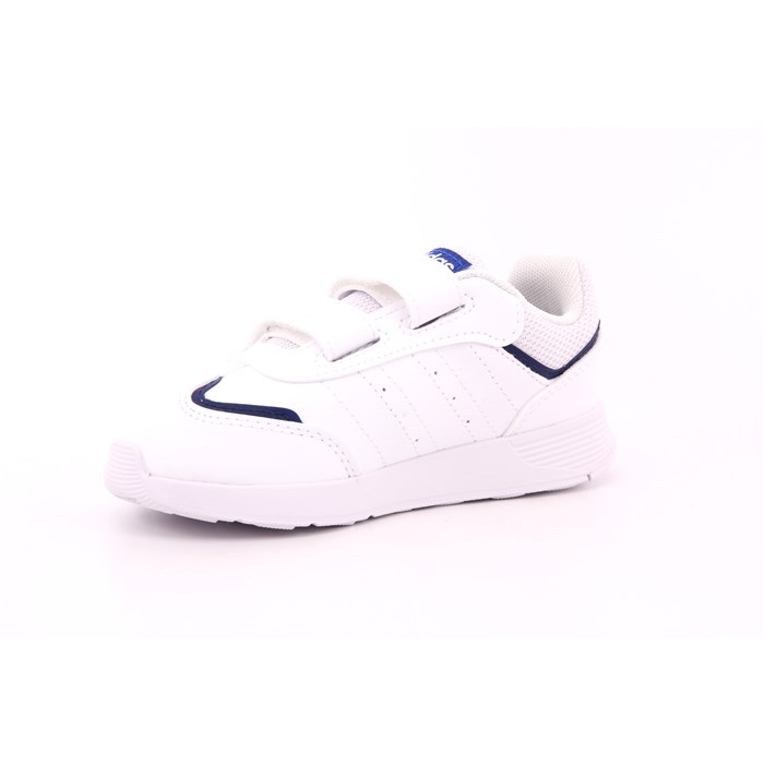 Scarpa Strappi Adidas Bambino Bianco  Scarpe 1373 - JH9257