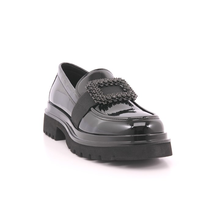 Mocassino Keys Donna Nero  Scarpe 194 - K-10051A