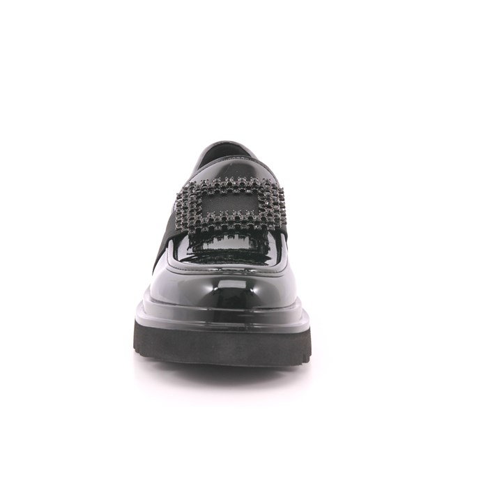 Mocassino Keys Donna Nero  Scarpe 194 - K-10051A