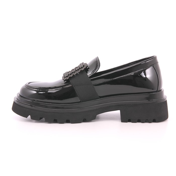 Mocassino Keys Donna Nero  Scarpe 194 - K-10051A