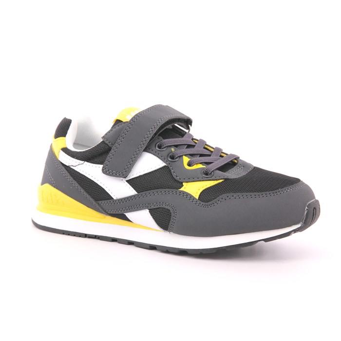 Scarpa Allacciata Diadora Bambino Nero  Scarpe 488 - 101.181329