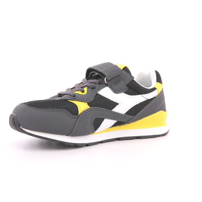 Scarpa Allacciata Diadora Bambino Nero  Scarpe 488 - 101.181329