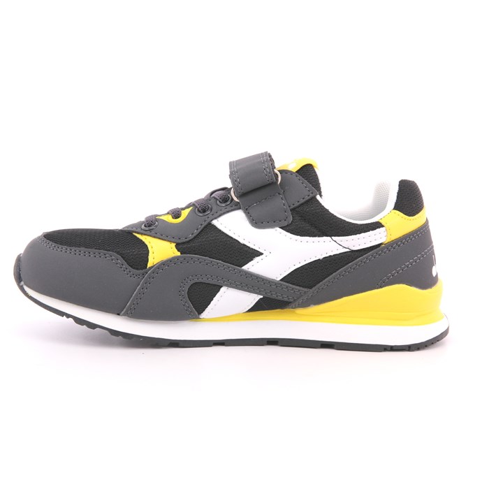 Scarpa Allacciata Diadora Bambino Nero  Scarpe 488 - 101.181329