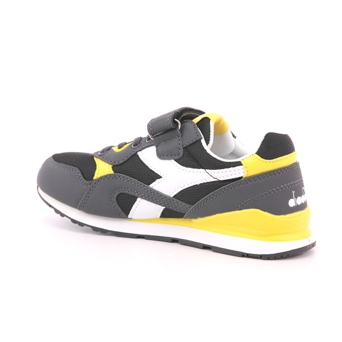 Scarpa Allacciata Diadora Bambino Nero  Scarpe 488 - 101.181329