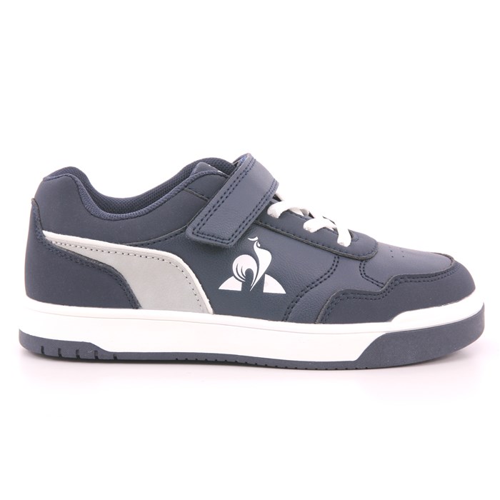 Scarpa Strappi + Elastico Le Coq Sportif Bambino Blu  Scarpe 8 - 2422702