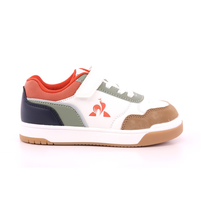 Scarpa Strappi + Elastico Le Coq Sportif Bambino Bianco  Scarpe 10 - 2422712