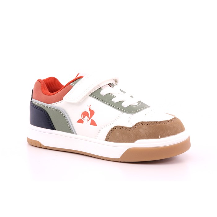 Scarpa Strappi + Elastico Le Coq Sportif Bambino Bianco  Scarpe 10 - 2422712