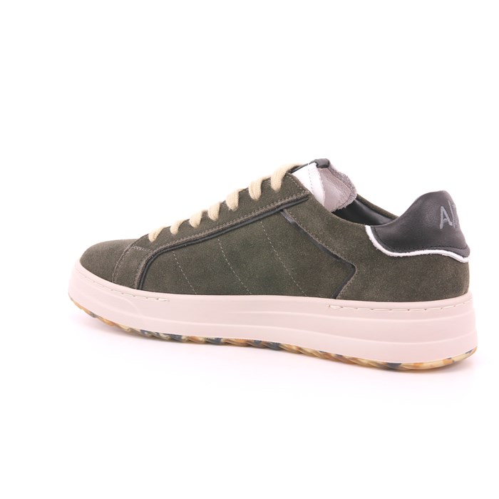 Scarpa Allacciata Accademia 72 Uomo Verde  Scarpe 8 - AC-060C