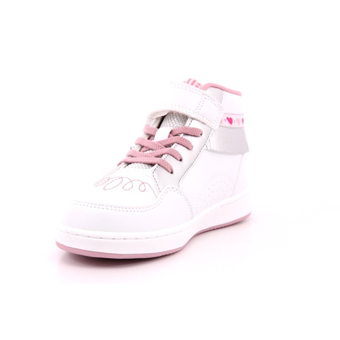 Scarpa Strappi + Elastico Lelli Kelly Bambina Bianco  Scarpe 475 - LKAA8096