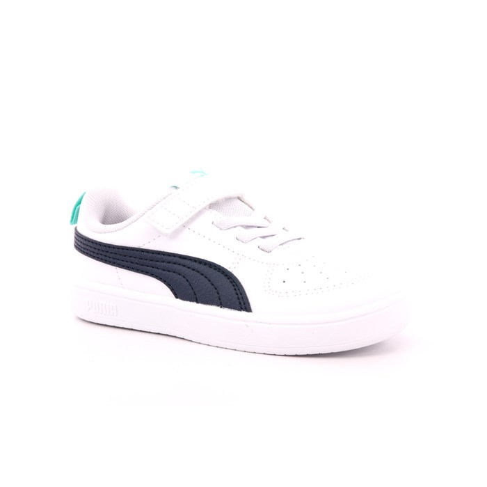 Scarpa Strappi + Elastico Puma Bambino Bianco  Scarpe 1371 - 38431432