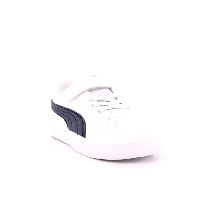 Scarpa Strappi + Elastico Puma Bambino Bianco  Scarpe 1371 - 38431432