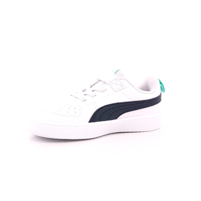 Scarpa Strappi + Elastico Puma Bambino Bianco  Scarpe 1371 - 38431432