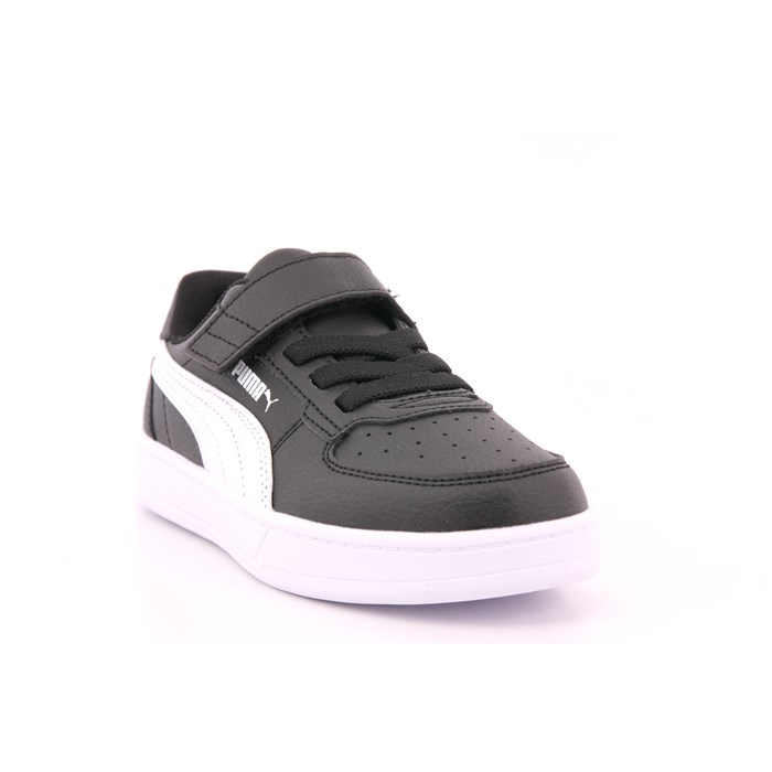 Scarpa Strappi + Elastico Puma Bambino Nero  Scarpe 1384 - 39383905