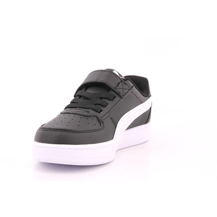 Scarpa Strappi + Elastico Puma Bambino Nero  Scarpe 1384 - 39383905