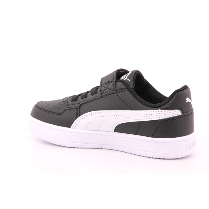 Scarpa Strappi + Elastico Puma Bambino Nero  Scarpe 1384 - 39383905