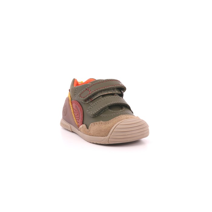 Scarpa Strappi Biomecanics Bambino Verde Militare  Scarpe 211 - 241120-B788