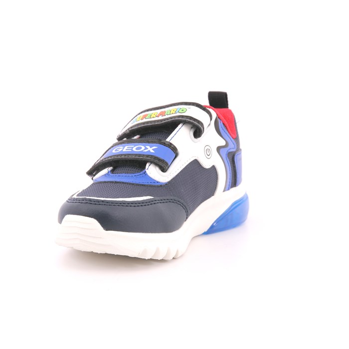 Scarpa Strappi + Elastico Geox Bambino Blu  Scarpe 548 - J46LBI