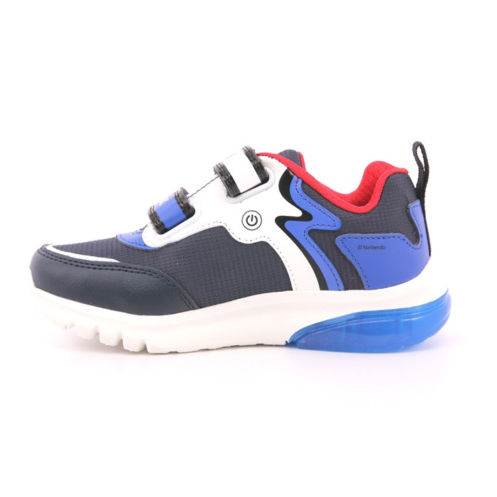 Scarpa Strappi + Elastico Geox Bambino Blu  Scarpe 548 - J46LBI