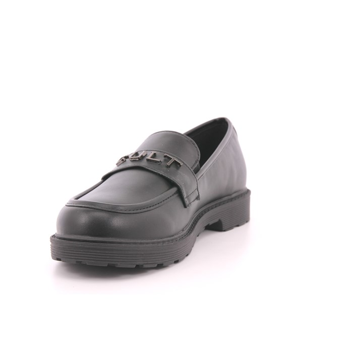 Mocassino Cult Bambina Nero  Scarpe 110 - T-074A