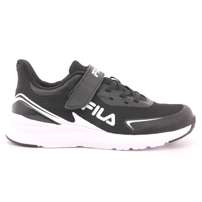 Scarpa Strappi + Elastico Fila Bambino Nero  Scarpe 412 - FFK0076