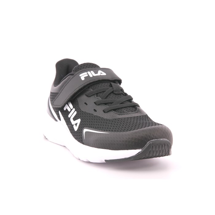 Scarpa Strappi + Elastico Fila Bambino Nero  Scarpe 412 - FFK0076