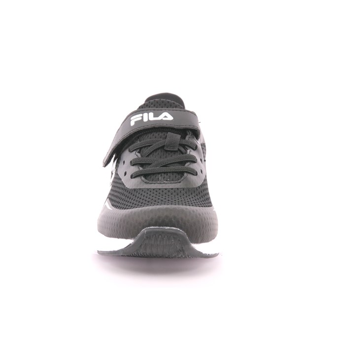 Scarpa Strappi + Elastico Fila Bambino Nero  Scarpe 412 - FFK0076