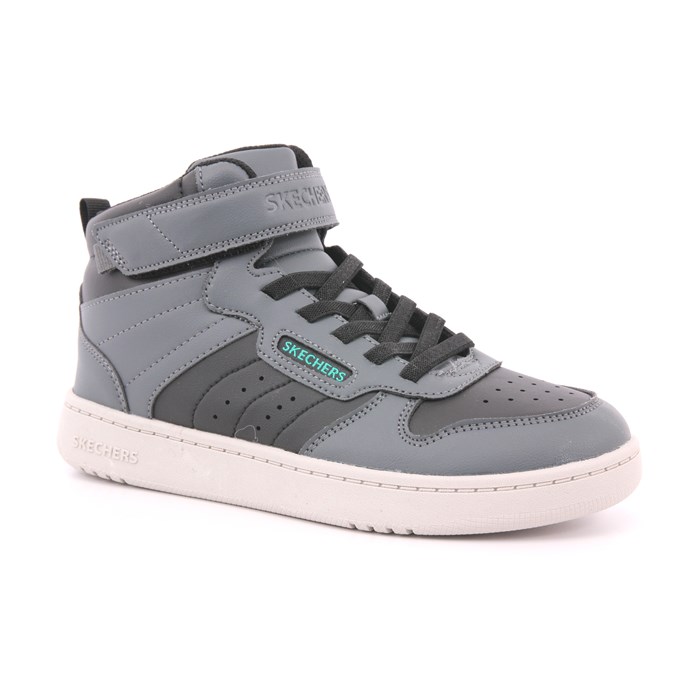 Scarpa Strappi + Elastico Skechers Bambino Grigio  Scarpe 283 - 405636L