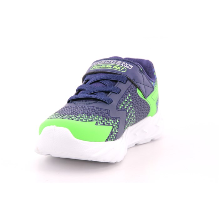 Scarpa Strappi + Elastico Skechers Bambino Blu  Scarpe 284 - 400138L