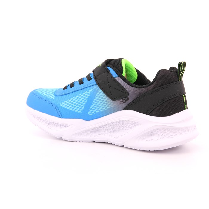 Scarpa Strappi + Elastico Skechers Bambino Azzurro  Scarpe 285 - 401495L