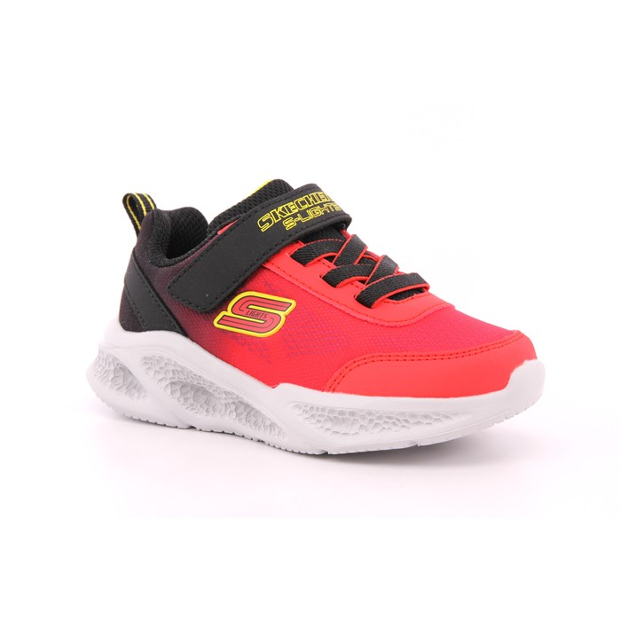 Scarpa Strappi + Elastico Skechers Bambino Rosso  Scarpe 287 - 401495N