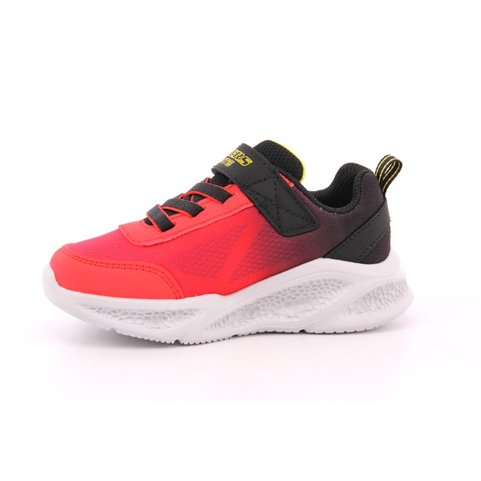 Scarpa Strappi + Elastico Skechers Bambino Rosso  Scarpe 287 - 401495N