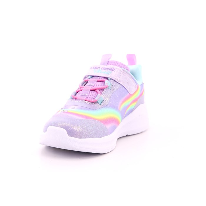 Scarpa Strappi + Elastico Skechers Bambina Lavanda  Scarpe 292 - 302298N