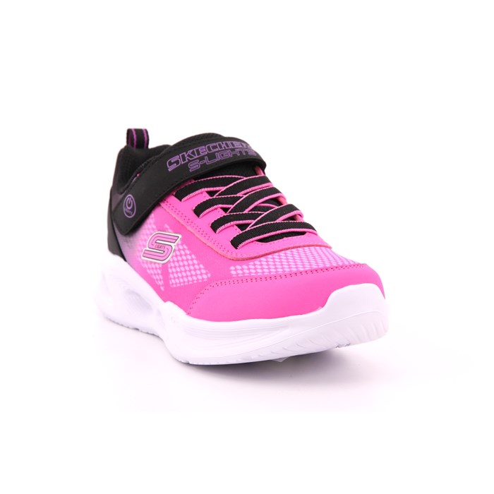 Scarpa Strappi + Elastico Skechers Bambina Fuxia  Scarpe 295 - 303714L