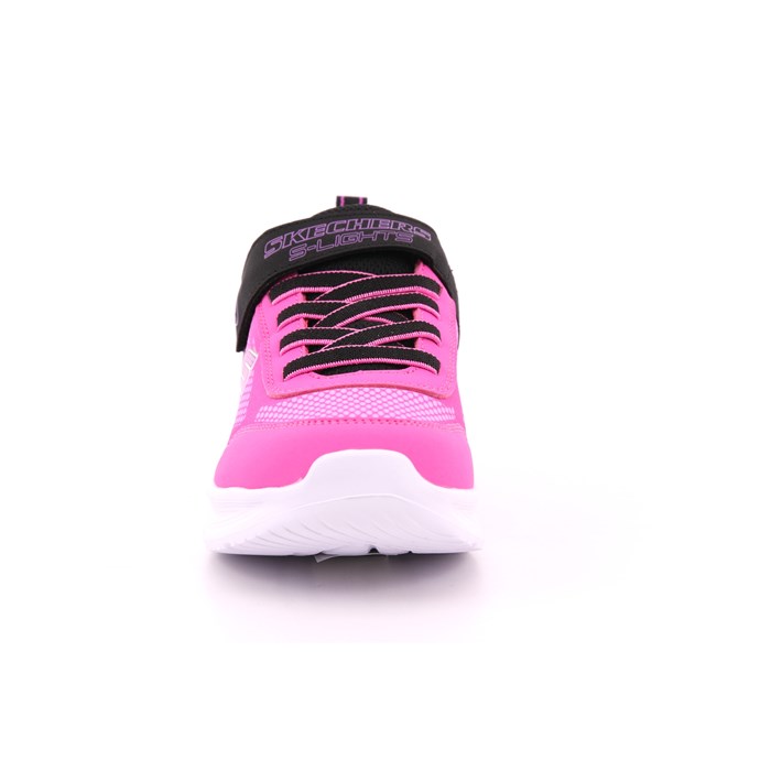 Scarpa Strappi + Elastico Skechers Bambina Fuxia  Scarpe 295 - 303714L