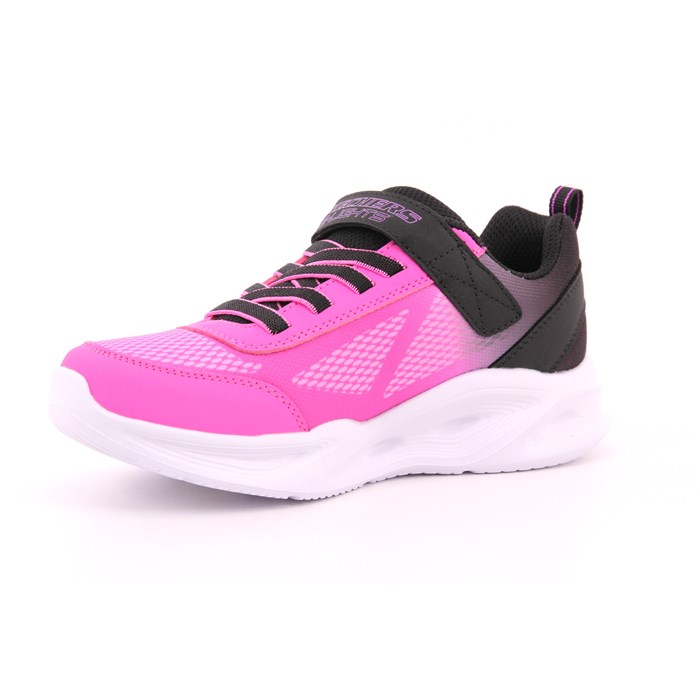 Scarpa Strappi + Elastico Skechers Bambina Fuxia  Scarpe 295 - 303714L