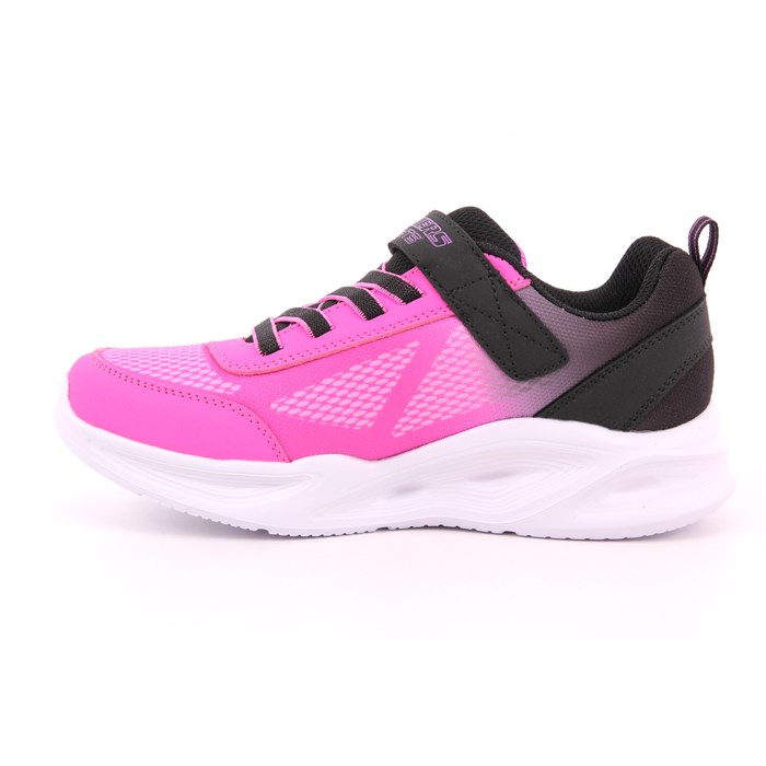 Scarpa Strappi + Elastico Skechers Bambina Fuxia  Scarpe 295 - 303714L