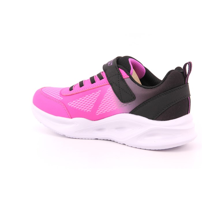 Scarpa Strappi + Elastico Skechers Bambina Fuxia  Scarpe 295 - 303714L