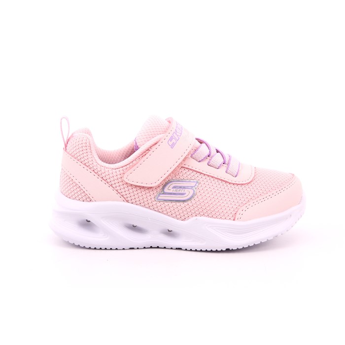 Scarpa Strappi + Elastico Skechers Bambina Rosa  Scarpe 297 - 303715N