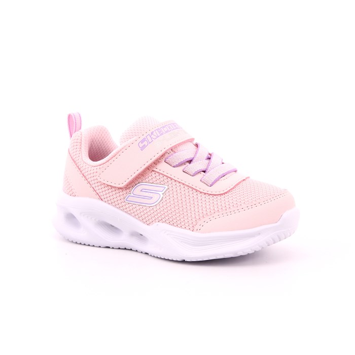 Scarpa Strappi + Elastico Skechers Bambina Rosa  Scarpe 297 - 303715N