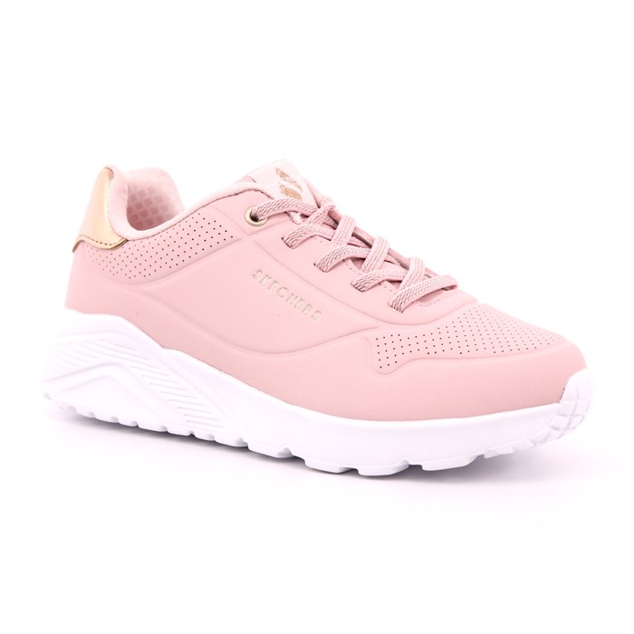 Scarpa Allacciata Skechers Bambina Rosa  Scarpe 300 - 310384L