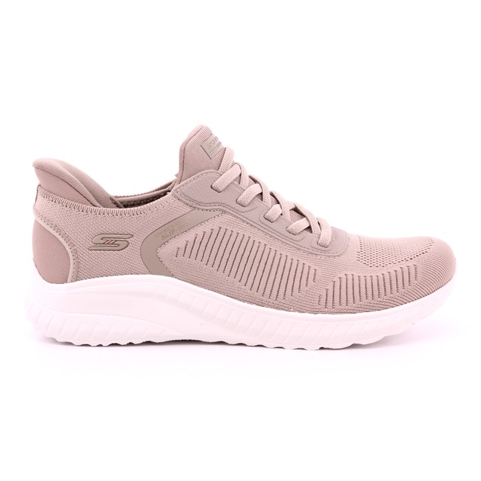 Scarpa Allacciata Skechers Donna Taupe  Scarpe 303 - 117497