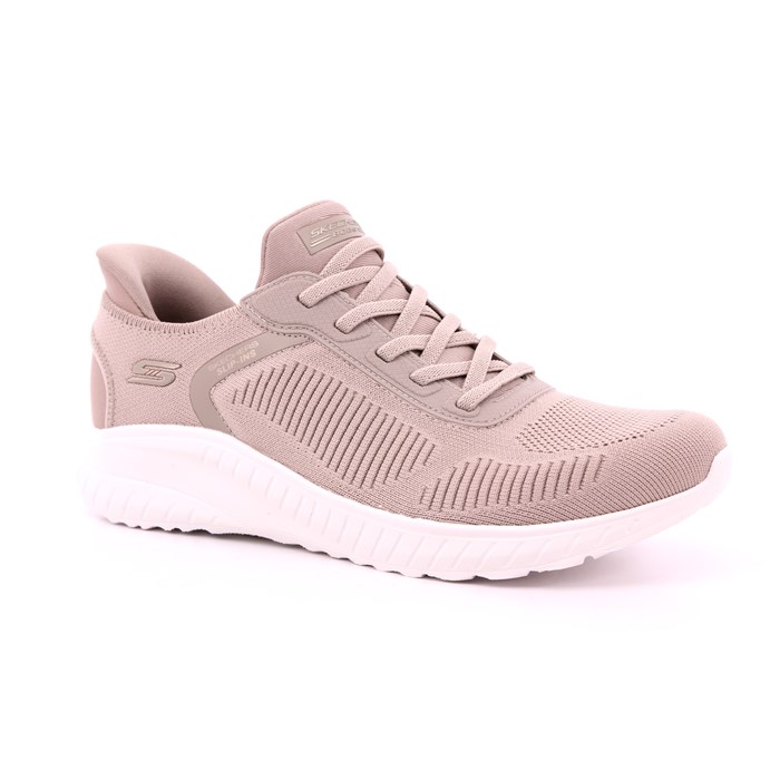 Scarpa Allacciata Skechers Donna Taupe  Scarpe 303 - 117497