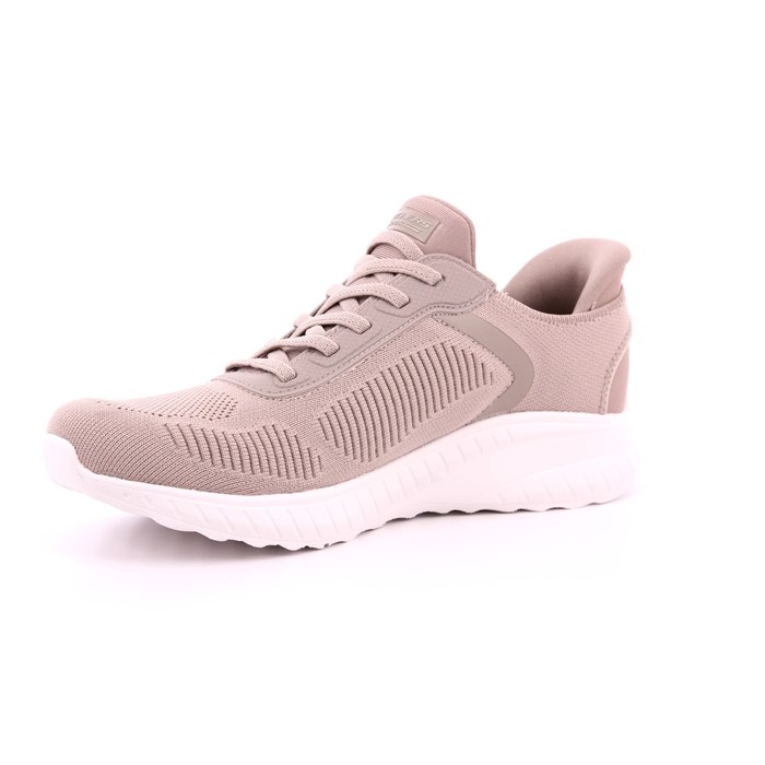 Scarpa Allacciata Skechers Donna Taupe  Scarpe 303 - 117497