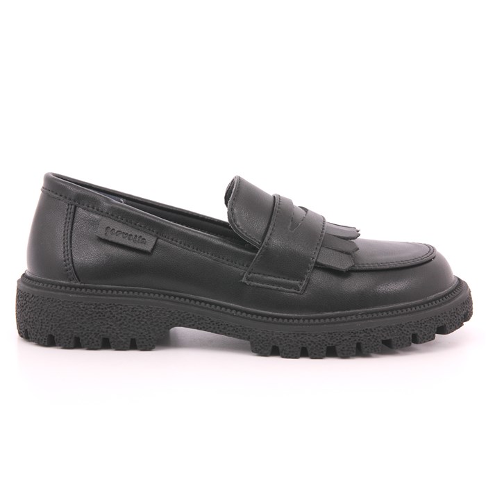 Mocassino Garvalin Bambina Nero  Scarpe 132 - 241700-A054