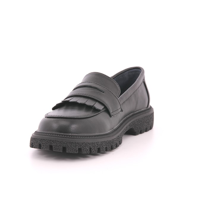 Mocassino Garvalin Bambina Nero  Scarpe 132 - 241700-A054