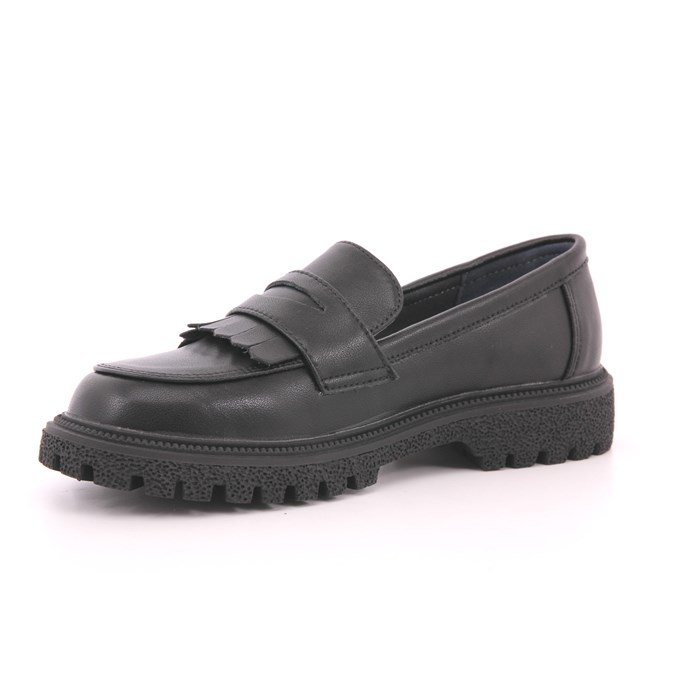 Mocassino Garvalin Bambina Nero  Scarpe 132 - 241700-A054