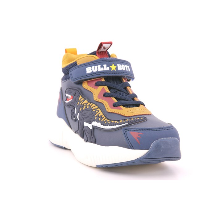 Scarpa Strappi + Elastico Bull Boys Bambino Blu  Scarpe 48 - DNAL4571